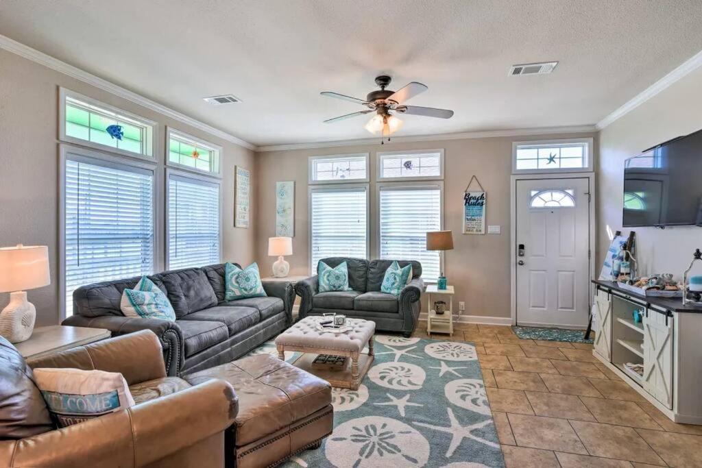 Coastal Heaven - Crystal Beach Relaxing Beach Home Bolivar Peninsula المظهر الخارجي الصورة