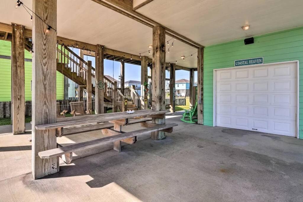 Coastal Heaven - Crystal Beach Relaxing Beach Home Bolivar Peninsula المظهر الخارجي الصورة